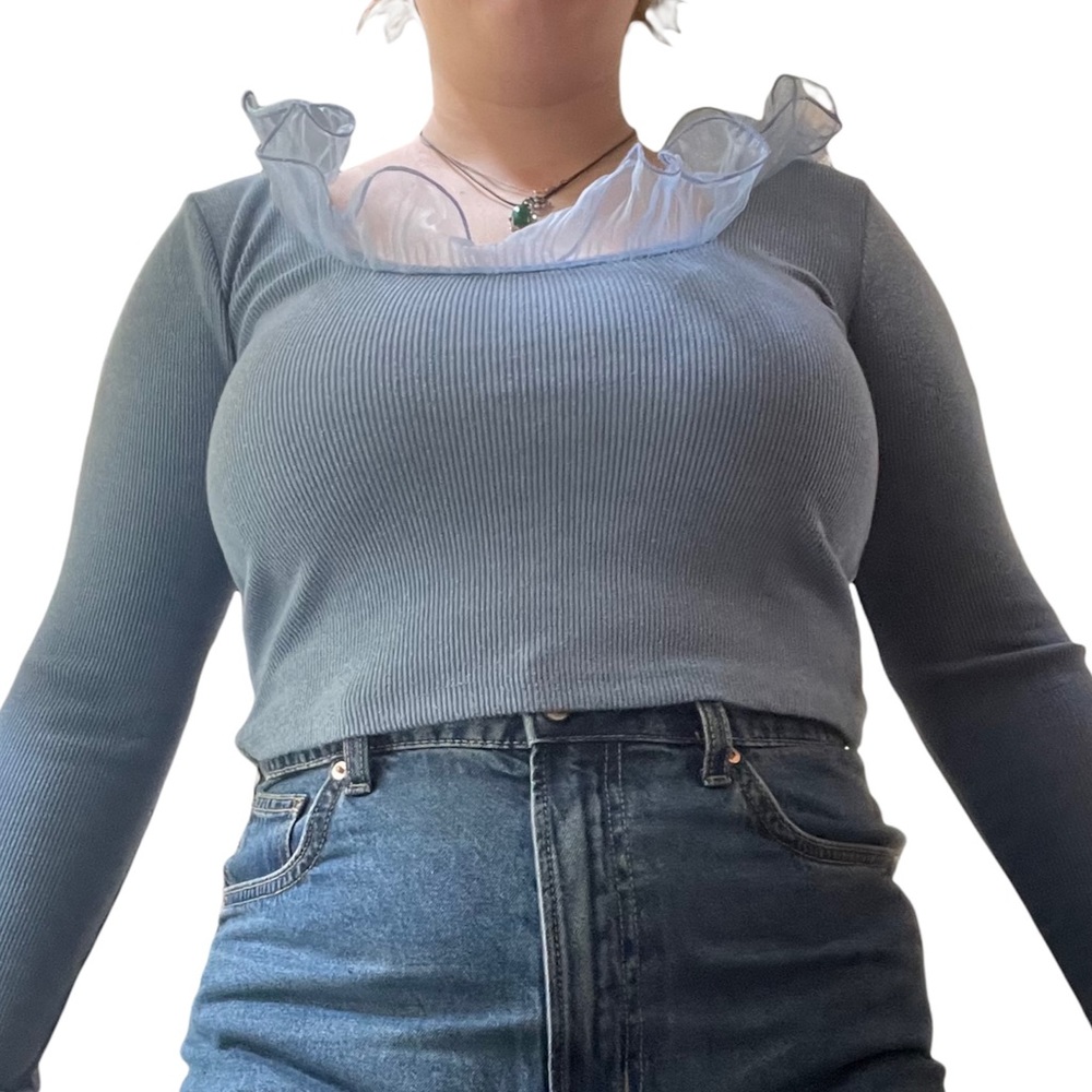 Zara Ruffle Top